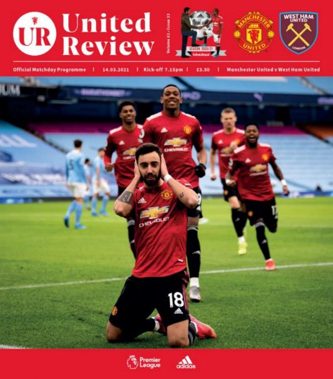 MAN UTD v WEST HAM 2020/21